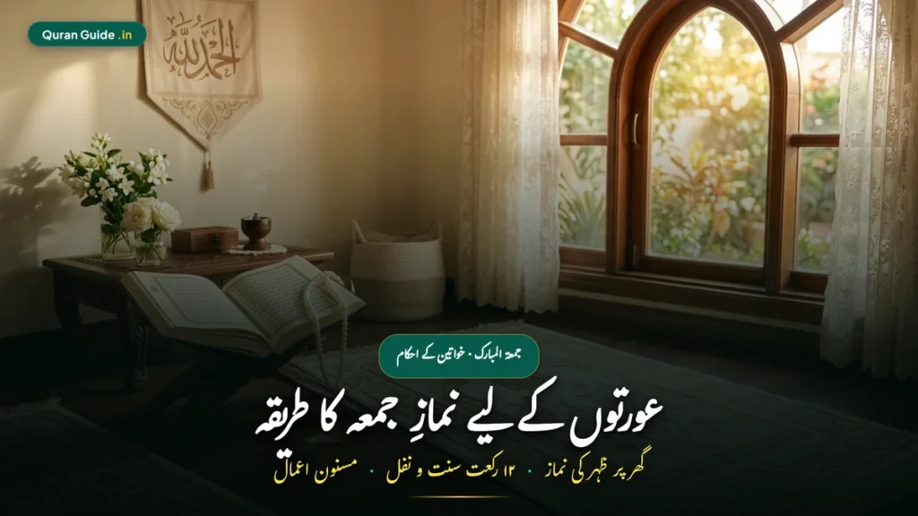 औरतों के लिए जुमा की नमाज़ का तरीका, नियत और रकात | Jumma Ki Namaz Ka Tarika For Ladies In Hindi (घर पर नमाज़, वक़्त व मसनून आमाल)